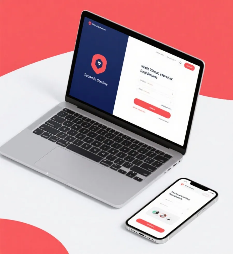 中国彩票平台注册引导界面示意图