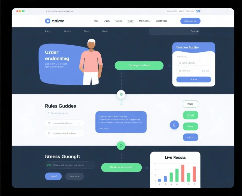 平台页面浏览顺序示意图